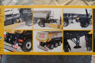 IT3863  MAN TGA truck with Dumper Trailer